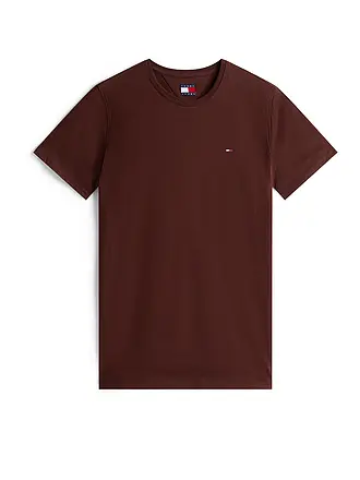 TOMMY JEANS | T-Shirt | braun